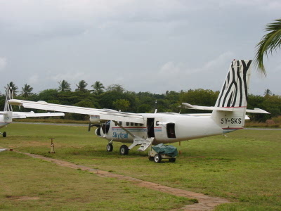 Skaytrain, die Safari Fluglinie des ASC Mit der Haviland Twin Otter (BJ 1976)